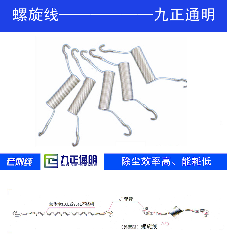 螺旋芒刺线