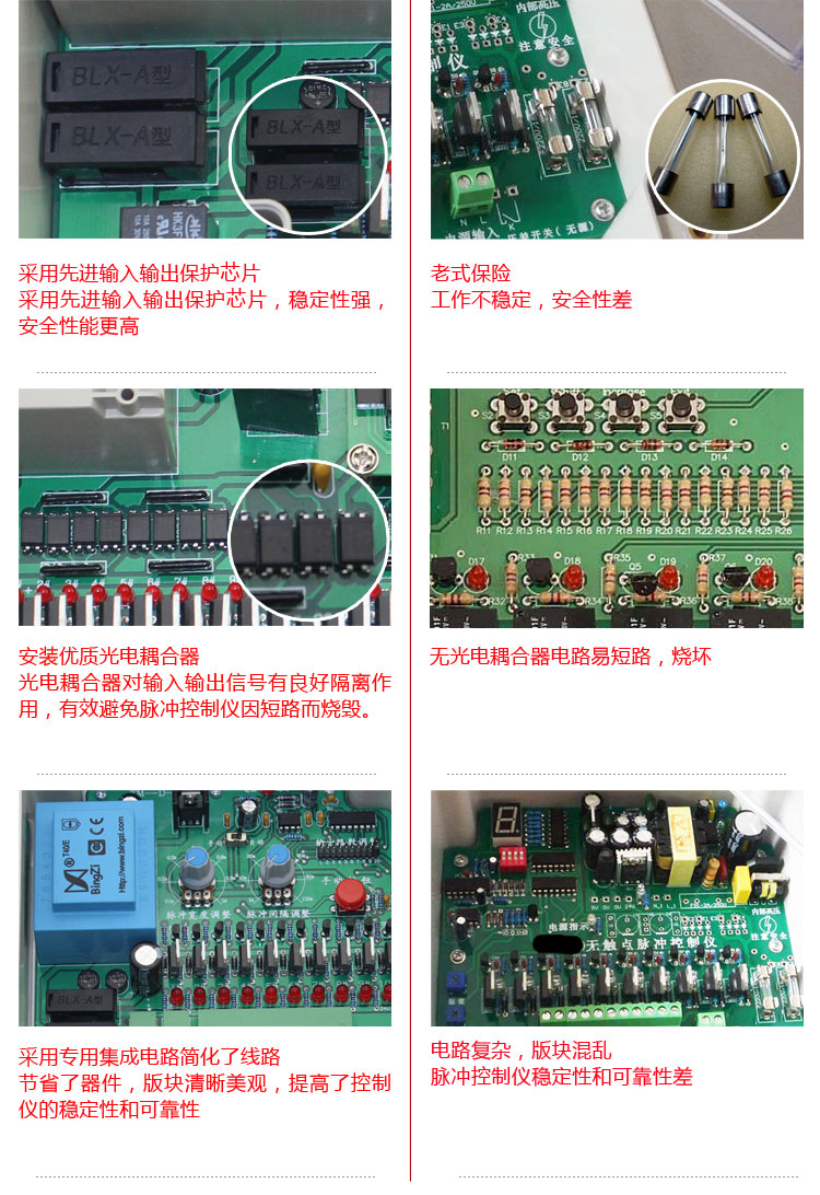 脉冲控制仪优劣对比