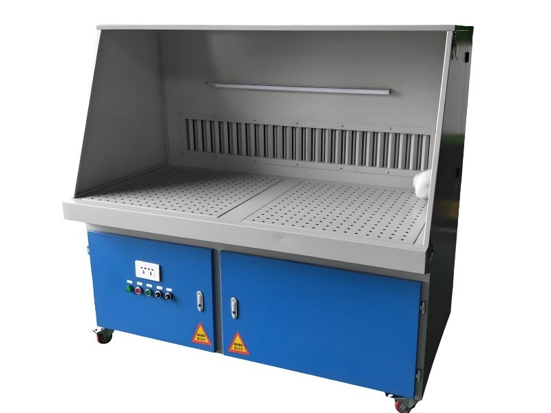 九正通明除尘厂家分享打磨除尘工作台的应用场景