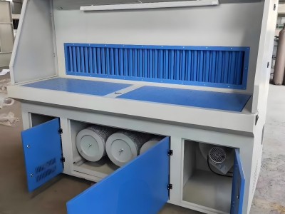 九正通明除尘厂家分享打磨除尘工作台的工作原理