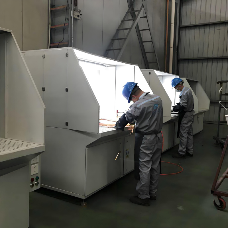 九正通明除尘厂家,打磨除尘工作台,除尘器