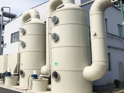 九正通明除尘厂家分享：喷淋塔的应用场景