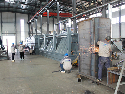 九正通明-除尘器生产车间